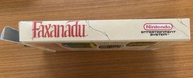 NES ~ FAXANADU ~ Nintendo Game NES-FX-GBR Game Cart Sleeve Inst Boxed Pal