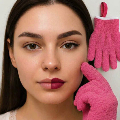 Make up Entferner Pads Mikrofasertücher Handschuh wiederverwendbar Tücher Handschuhe umweltfreundlich