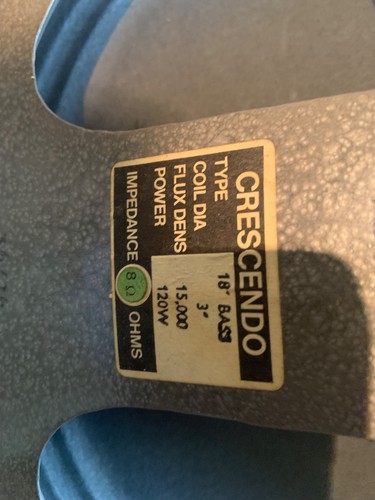 Fane Crescendo 18" Loudspeaker - Picture 3 of 6