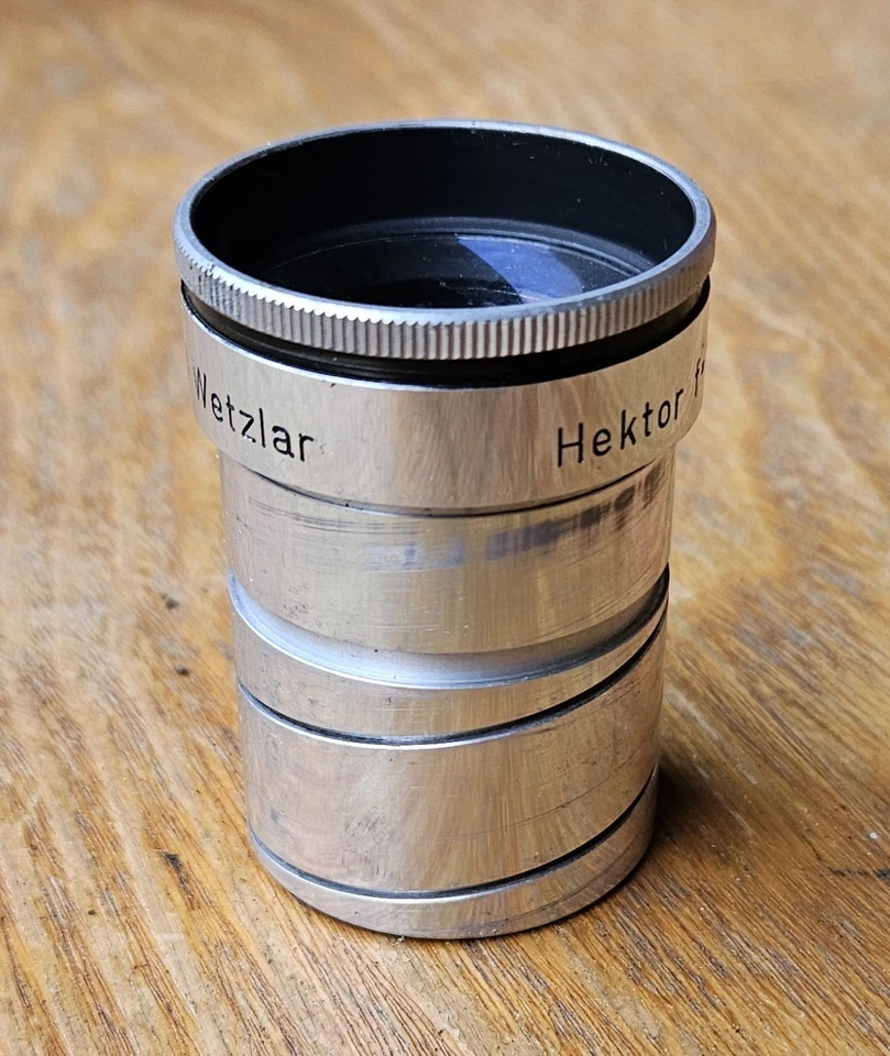 Lente de proyección Hektor f=8,5 cm 1:2,5 (2,5/85 mm) Ernst Leitz GmbH Wetzlar Foto 3 de 4