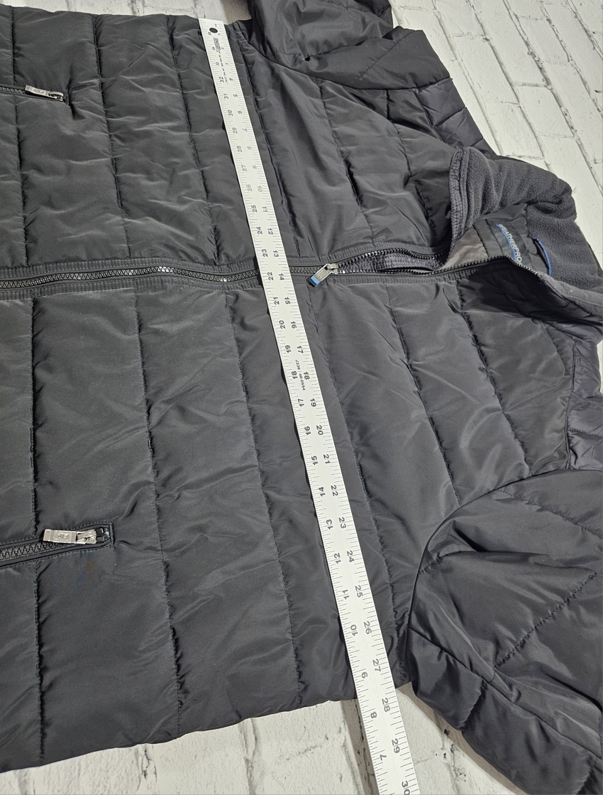 Weatherproof Black Polyester Lined  Jacket Men's … - image 4