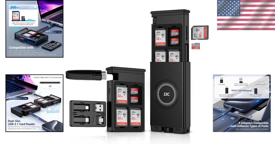 Multi Adapter Converter Kit for Phones and Cameras - Image 2 of 4