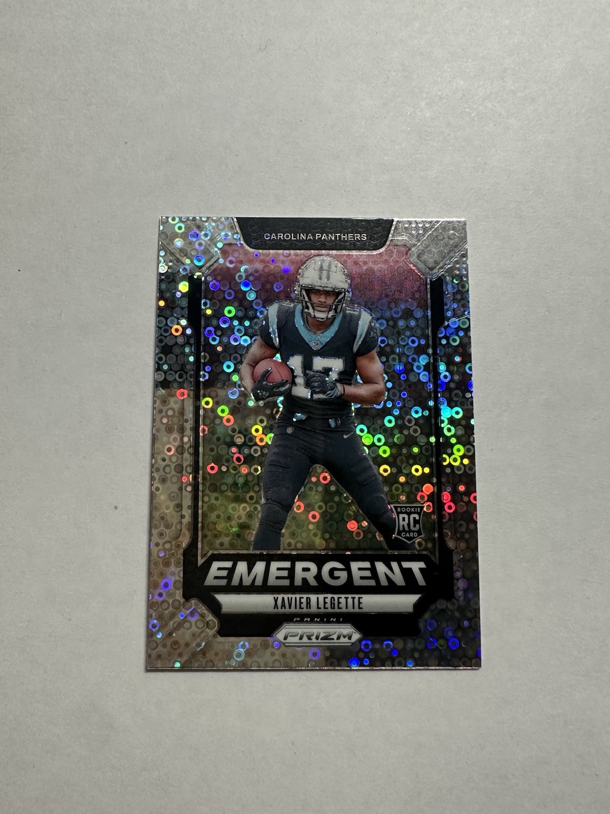2024 Panini Prizm - Emergent Xavier Legette #15 No Huddle Prizm (RC)