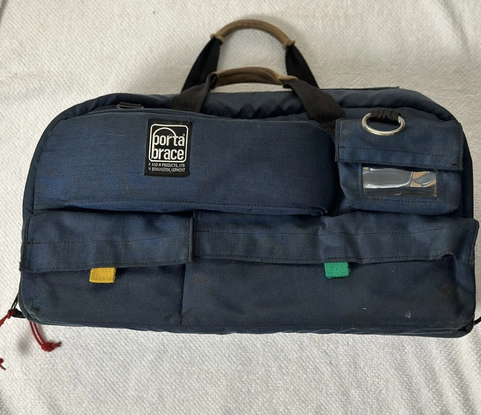 Bolsa organizadora Porta Brace DVO-3U DV para JVC Sony Canon - Hecha en EE. UU. - Usada Foto 3 de 4