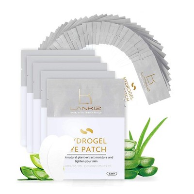 LANKIZ 60 Paare Augenpads für Wimpernverlängerung Augenpads Wimpernverlängerung 