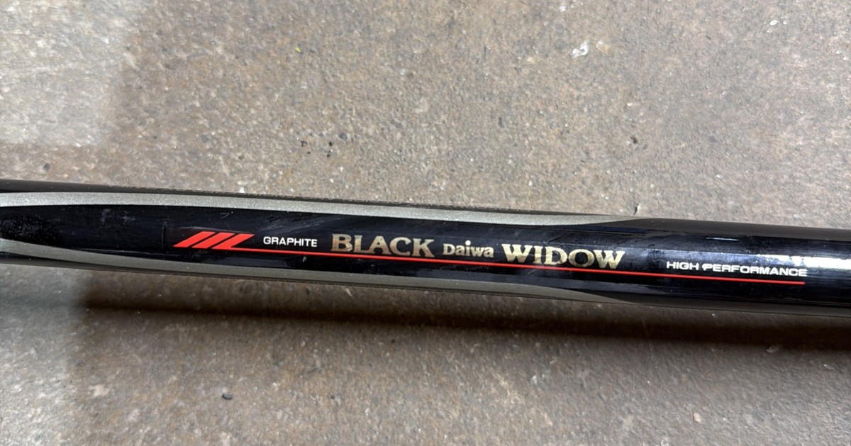 daiwa black widow bw1102mhs fishing rod Daiwa Black Widow 9' Medium Heavy Rod BW902MHS-S 12-30lb