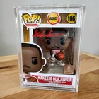 ⭐NBA FUNKO POP: Hakeem Olajuwon signed Houston Rockets #106 Hardwood  DENVER-COA