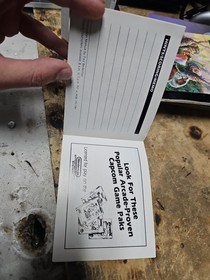 Legendary Wings Nintendo NES Manual Instruction Booklet Authentic