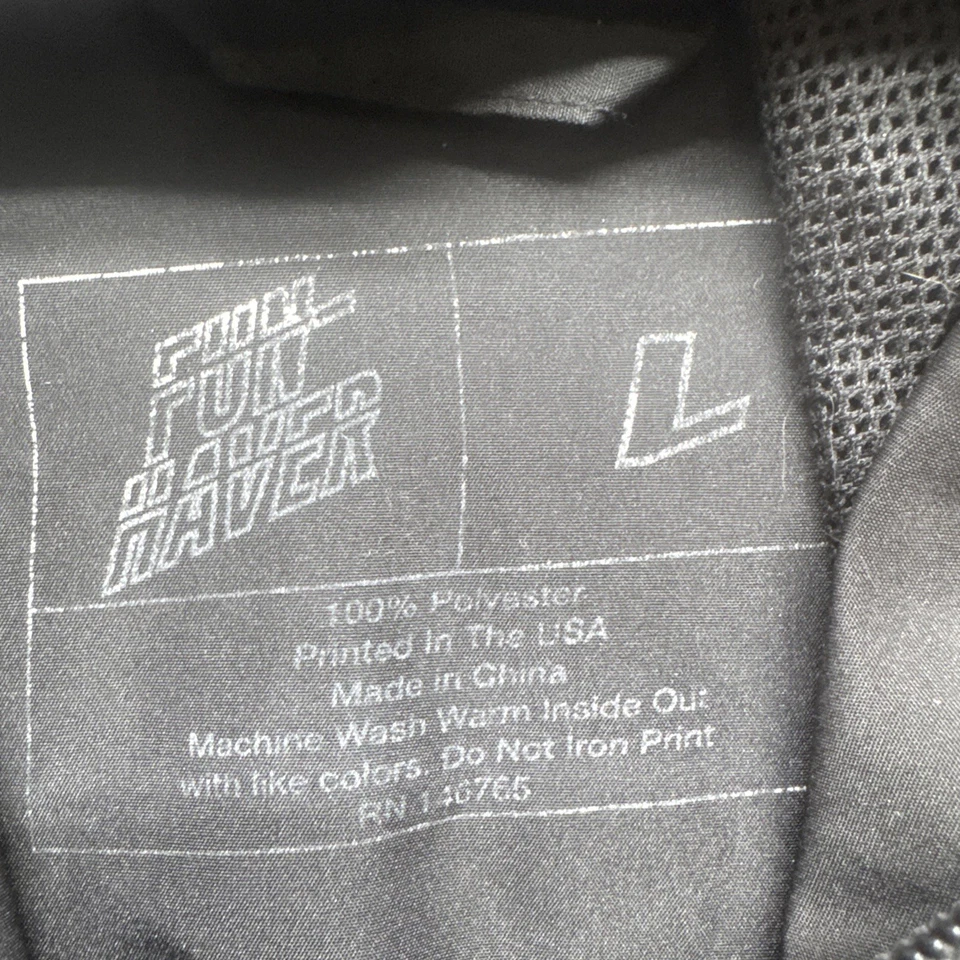 Chaqueta Monster Energy Ford Racing Hombre Grande Negra Con Capucha Pennzoil RTR Team Foto 3 de 4