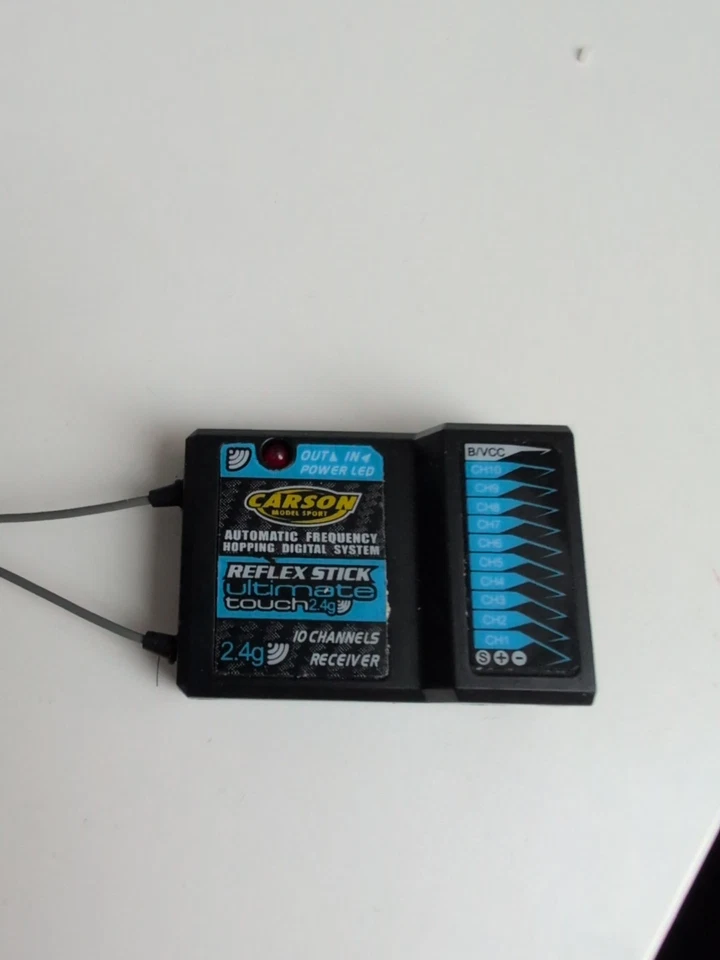 Carson Modellsport Reflex Stick Multi Pro Empfänger - Schwarz, 101-kanal, 2,4GHz - Bild 4 von 4