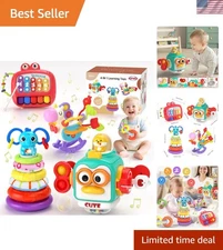4 in 1 Baby Toy for 6 12 18 , Learning Toys for Babies 6-12 , Baby...