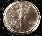 2024  American Silver Eagle - 1 Troy Oz. .999 Fine Silver - B/U One Dollar  Coin