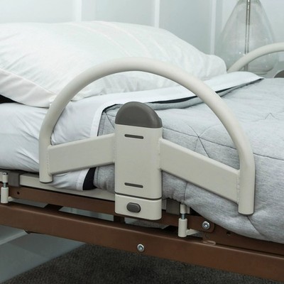 Set of 2 Stander EZ CLICK Bed Handle WITH 2 POUCH COVERS Mobility Railing Assist