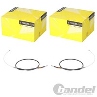 2X Triscan Handbremsseil Hinten Beidseitig Passend FüR Seat Cordoba Ibiza Skoda