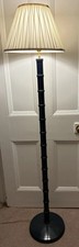 Pair of Birdie Fortescue Floor Lamps,  marine blue: one used,  one still boxed.
