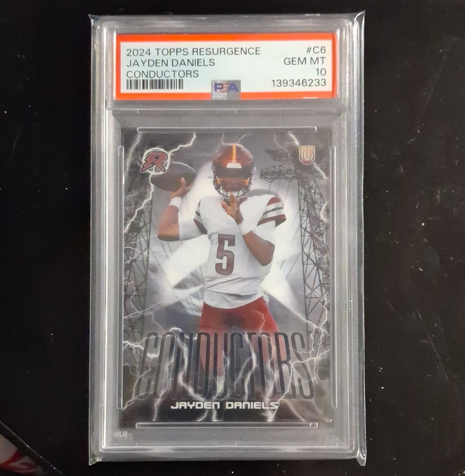 Jayden Daniels Topps Resurgence Conductors #C6 Base