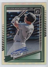 2025 Panini Donruss Optic Holo Prizm Signatures Colson Montgomery #139 Auto 0l8y