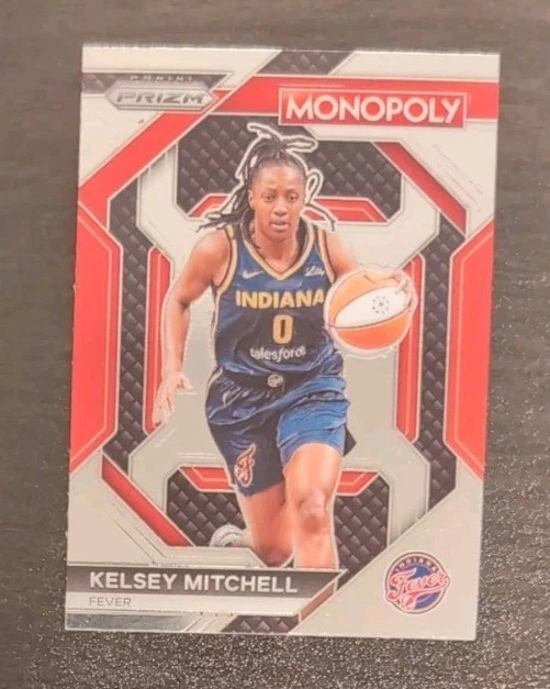 Kelsey Mitchell #WNBA28 2024 Panini Prizm Monopoly WNBA All-Star Base Card - Image 3 of 3