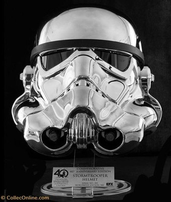 EFX Star Wars ANH 40th Anniversary  Chrome  Stormtrooper Helm Nr. 216 / 500