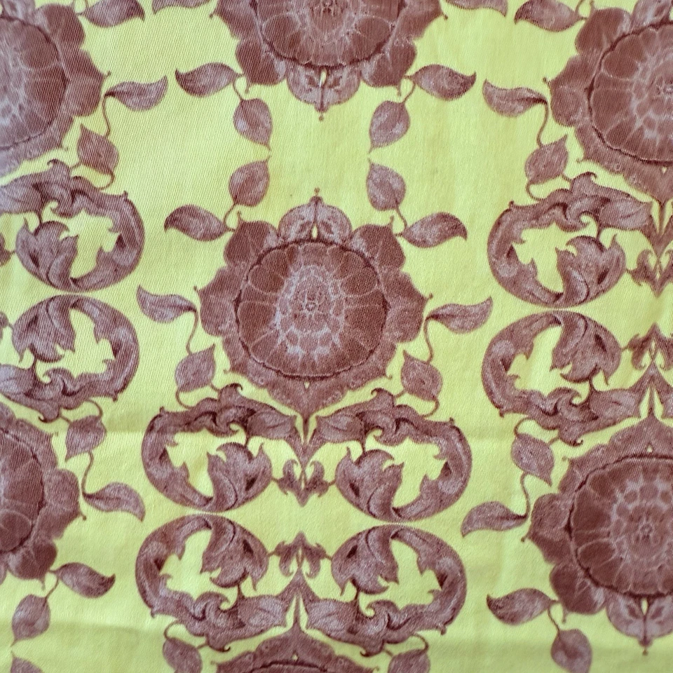 Tela de algodón Tina Givens floral marrón con pergamino 3,5 yardas Free Spirit Westminster Foto 3 de 4