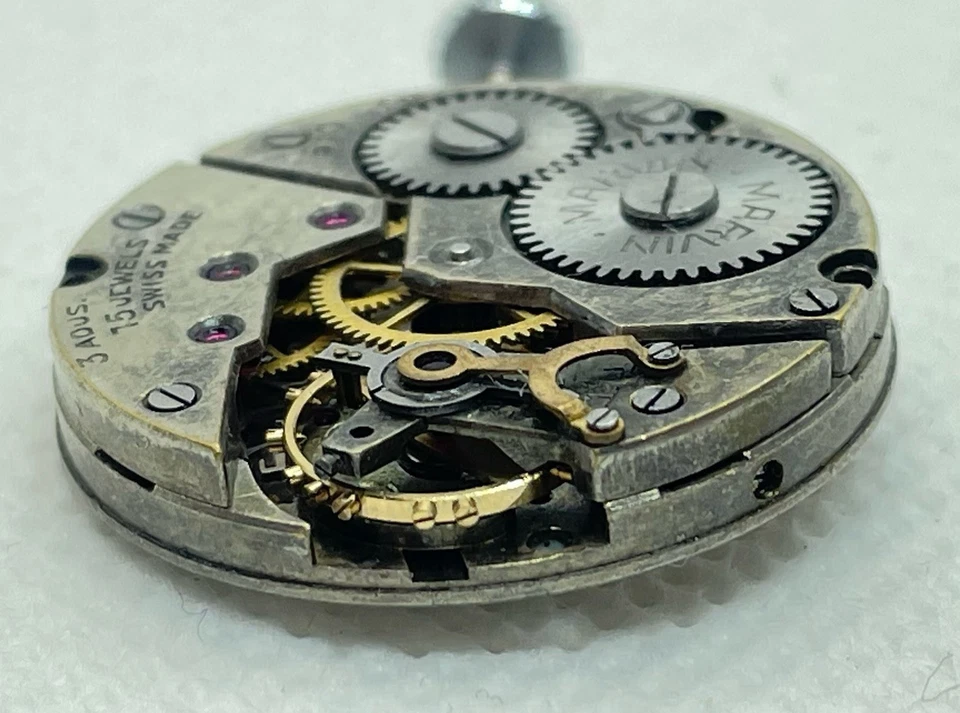 Movimiento Reloj Marvin 510 Para Piezas Foto 4 de 4