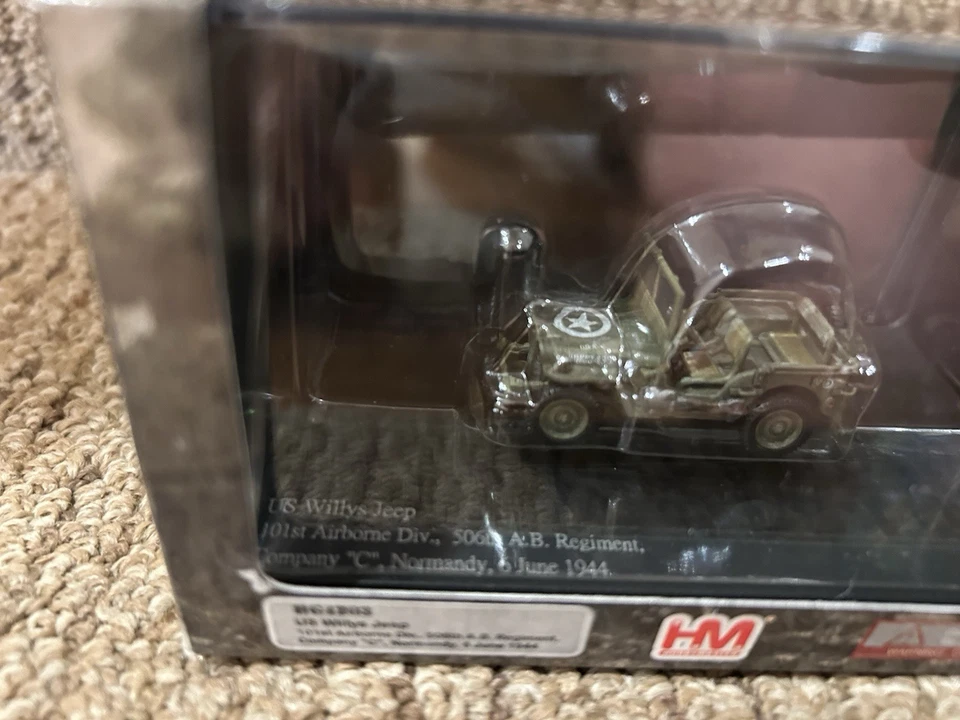 Hobby Master 1:72 Willy's Jeep, 101st Airborne Div., Normandy 1944, No. HG4203 - Image 3 of 4