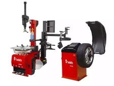Tyre Changer and Wheel Balancer Garage Package REDATS M-221-3D1 3ph & W-230 1ph.