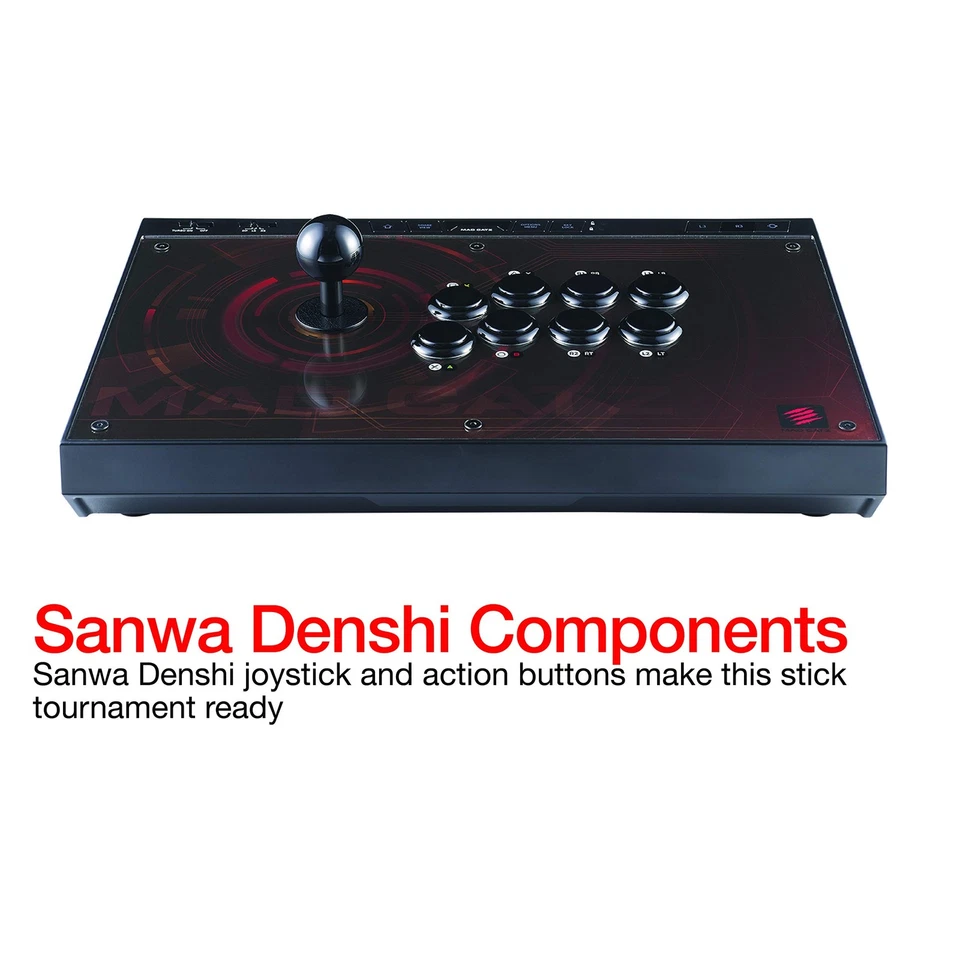Mad Catz The Authentic EGO Arcade Fight Stick para PS4 Xbox One Nintendo Switc... Foto 3 de 4