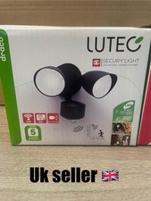 Lutec Draco 20W LED Security Floodlight With PIR Sensor and HD WiFi Camera