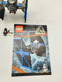 LEGO 7146 TIE Fighter Star Wars Vintage Retro Instructions Figures Empire