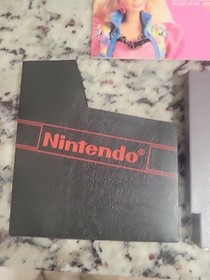 Barbie Nintendo NES con custodia e libretto testata funzionante