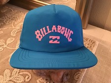 New BILLABONG WALLIE Hat Cap, BLUE, SnapBack
