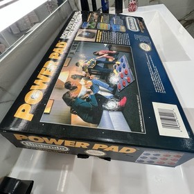 Nintendo NES Power Pad Video Game In Box With Game Great Condition