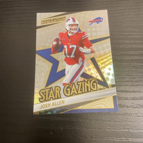 Josh Allen #3 2025 Panini Revolution Star Gazing card