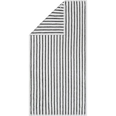 Cawö Handtücher Black&White Streifen 6278 schwarz/weiß - 96 Weiß NEU & OVP