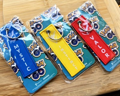 Go Fest Pokemon Go Team Flight Tags (Set of Three!! - Brand New Mint!!!)   