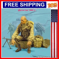 Miniature Toy 1/35 Resin Soldier Model Kit GRU Special Forces Soldier with Su...