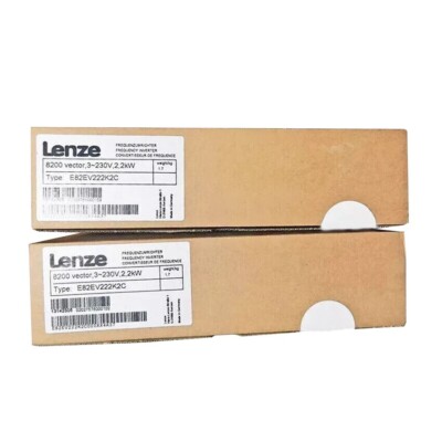 E82EV222K2C New Sealed LENZE 8200 Vector Frequency Inverter E82EV222K2C