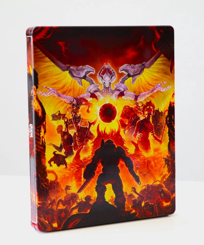 Doom Eternal STEELBOOK Case *No Game* Sony PS4 PS5 Xbox One PC - FREE SHIPPING - Image 2 of 4