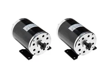 Pair (2) 1000W 48V electric motor w Base f scooter bike go-kart minibike MY1020