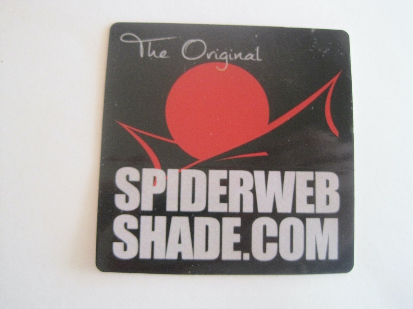 Spiderwebshade.com Decal Sticker