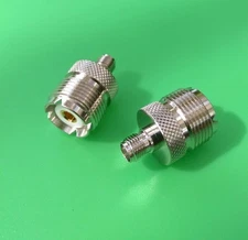 (1 PC) SMA Female to UHF Female  straight RF Adapter - USA Seller