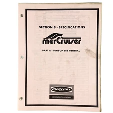 1975 Mercury Marine MerCruiser Tune-up & General Manual