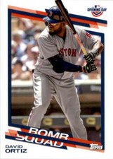 DAVID ORTIZ 2022 Topps Opening Day Bomb Squad #BS-22 MLB Red Sox  ID:31879