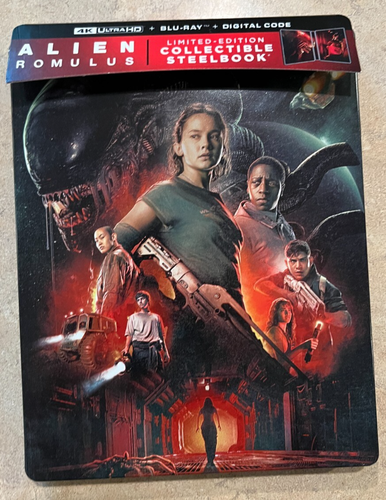 Alien Romulus 4K Steelbook (4K Blu-ray/Blu-ray)