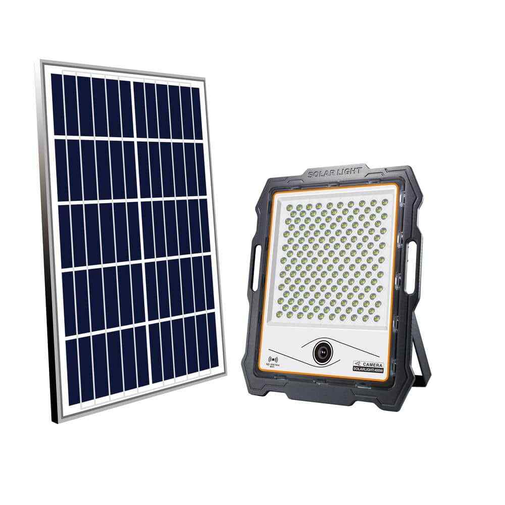 Solar Powered Outdoor 1080P Home Security Wi-Fi IP Cameraw/400-Watt Motion Radar