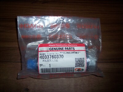 Hitachi 4033760370 Lline filter  YAMASHIN 21811FM AS SHOWN Y-412700 E1