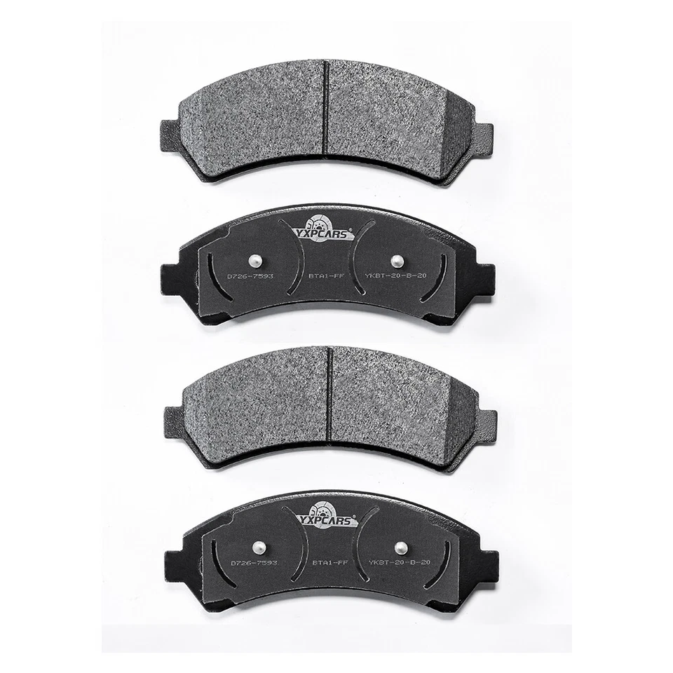 Kit de pastillas de freno delanteras y traseras de cerámica para Chevrolet S10 Blazer GMC Jimmy Sonoma Foto 2 de 4