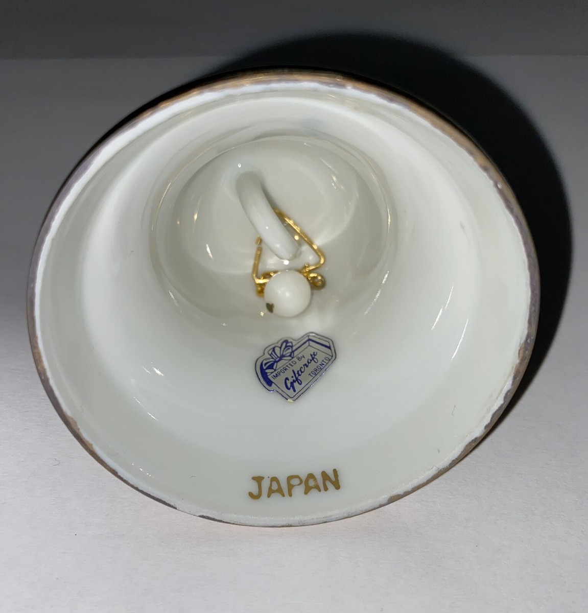 Bell出品中です Vintage Porcelain Bell Japan Giftcraft Toronto | eBay