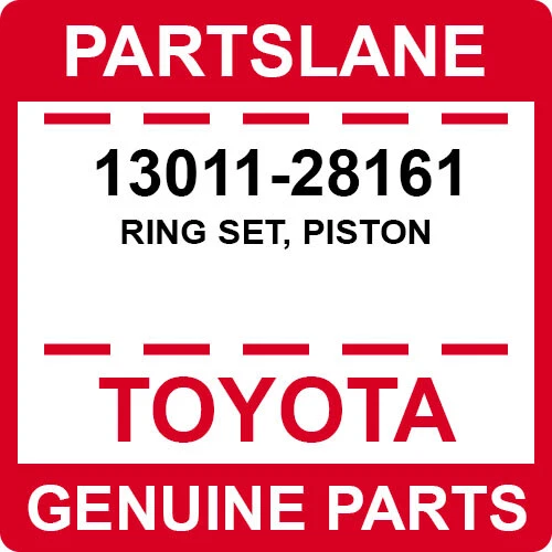 Juego de anillos de pistón Scion xB 2010-15 tC Lexus HS250h 2010-12 2,4 L OEM 13011-28161 Foto 2 de 4